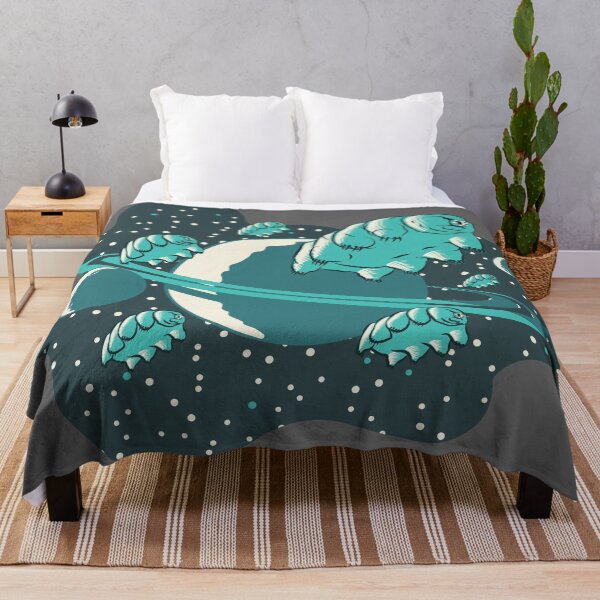 Item preview, Tardigrade Invasion in Aqua designed and sold by Radial Designs.