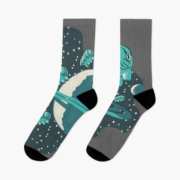 Item preview, Tardigrade Invasion in Aqua designed and sold by Radial Designs.