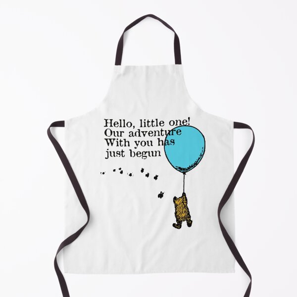 Item preview, Cute Baby Boy Tee featuring Winnie the Pooh Floating with Blue Balloon designed and sold by Kai Wen Designs.