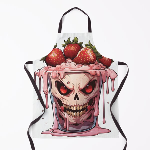 Artikelvorschau, Erdbeerschädel: Saftige Horrorillustration entworfen und verkauft von DistMart.