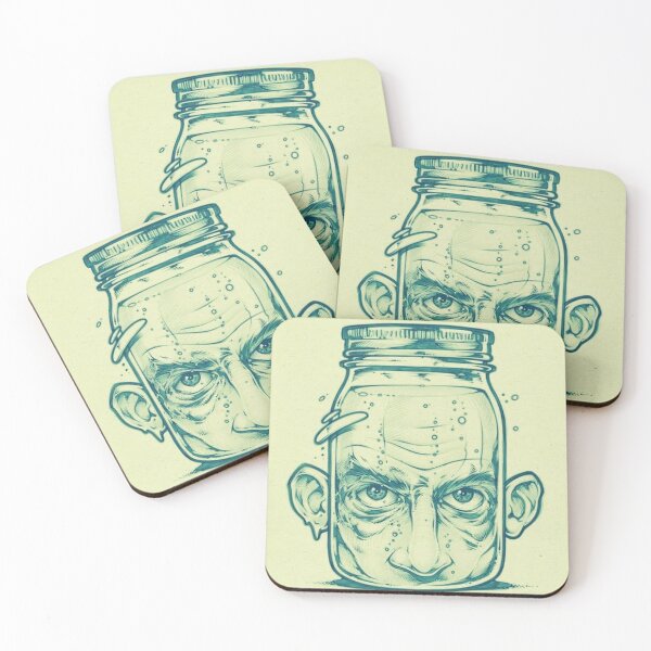 Item preview, Contained Wisdom: Surreal Facial Jar Art designed and sold by DistMart.