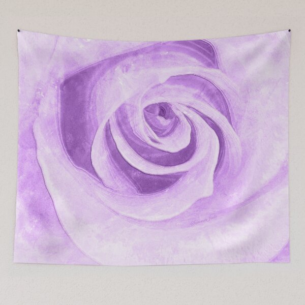 Item preview, Water Colored Memory ~ Purple Rose designed and sold by SummerJade.