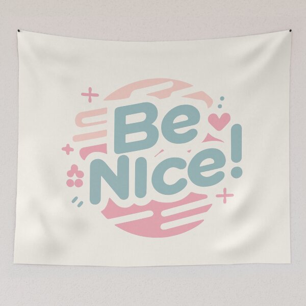 Item preview, Be Nice! designed and sold by thegirlyshoppe.