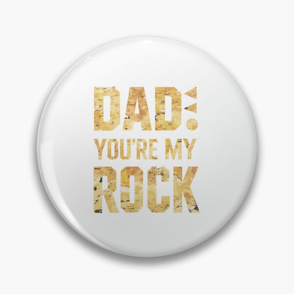 Item preview, Dad, You're My Rock: Father's Day Typography Tribute designed and sold by HahaHandlesHub.