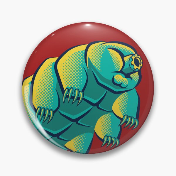 Item preview, Tardigrade in Halftone Green designed and sold by Radial Designs.