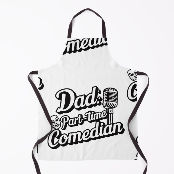 Item preview, Dad: Part-Time Comedian - Father's Day Humorous Illustration designed and sold by HahaHandlesHub.