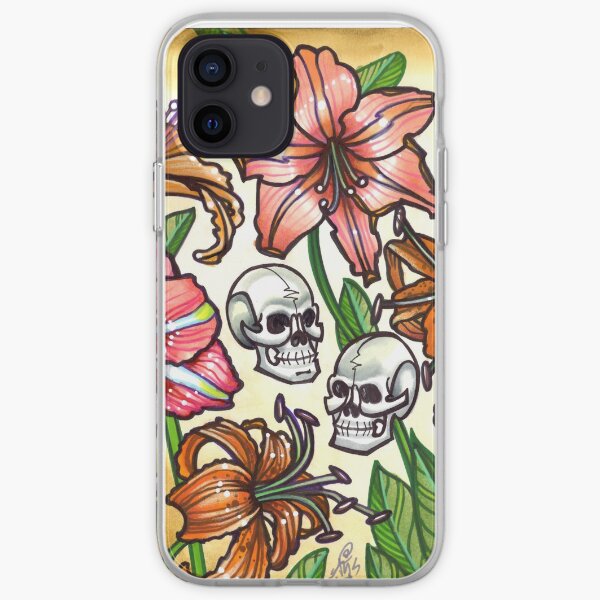 lilies and remains iPhone Soft Case