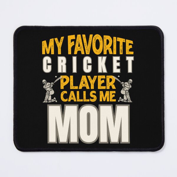Artikelvorschau, Muttertag, mein Lieblings-Cricketspieler nennt mich Mama Design entworfen und verkauft von LovelyHappyGift.