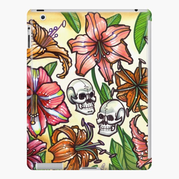 lilies and remains iPad Snap Case