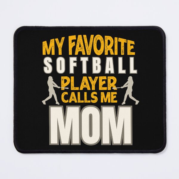 Artikelvorschau, Muttertag, mein Lieblings-Softballspieler nennt mich Mama Design entworfen und verkauft von LovelyHappyGift.