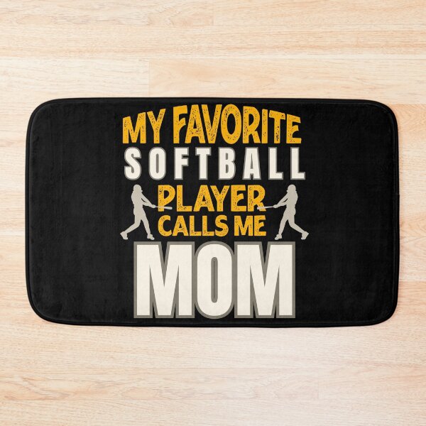 Artikelvorschau, Muttertag, mein Lieblings-Softballspieler nennt mich Mama Design entworfen und verkauft von LovelyHappyGift.