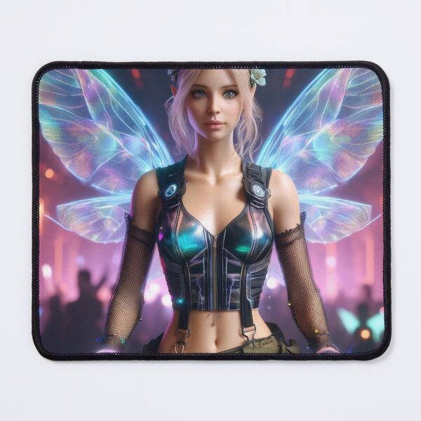 Item preview, Ivy Rosé the Cyberburner Fairy designed and sold by SparkedVisions.