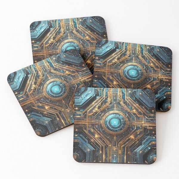 Item preview, Wired Wonders: Abstract Circuitry Art designed and sold by bb-15artstudio.