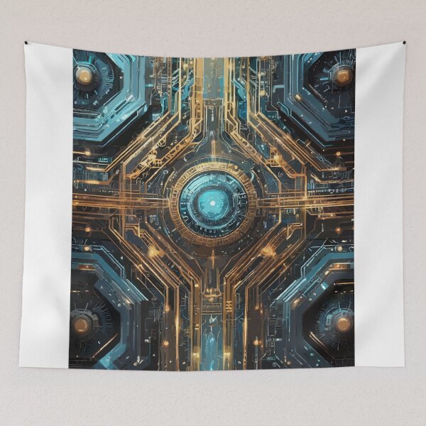 Item preview, Wired Wonders: Abstract Circuitry Art designed and sold by bb-15artstudio.