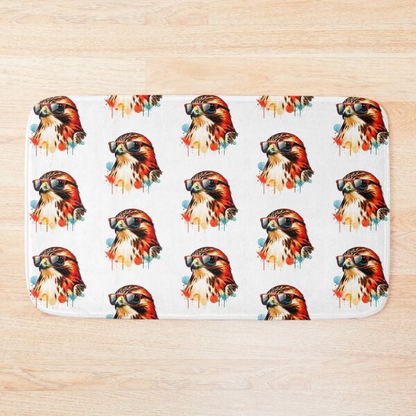 Item preview, Watercolor Red Tailed Hawk Wearing Sunglasses designed and sold by TheAnimalZ00.