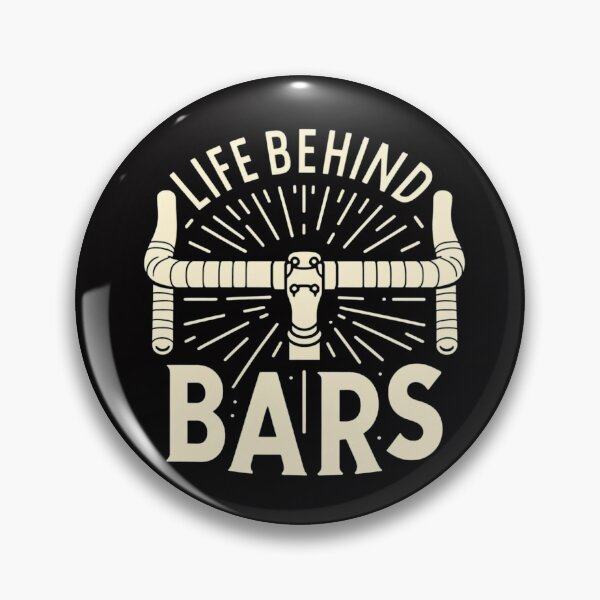 Item preview, Life Behind Bars - Adventure & Race Cyclist Tee designed and sold by Triathlongram.