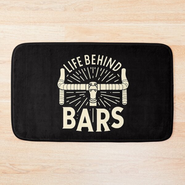 Item preview, Life Behind Bars - Adventure & Race Cyclist Tee designed and sold by Triathlongram.