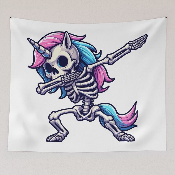 Item preview, Unicorn Skeleton Dabbing designed and sold by Designowner.