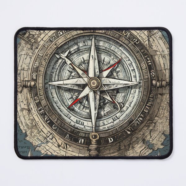Item preview, Guiding North: Vintage Compass Art designed and sold by bb-15artstudio.