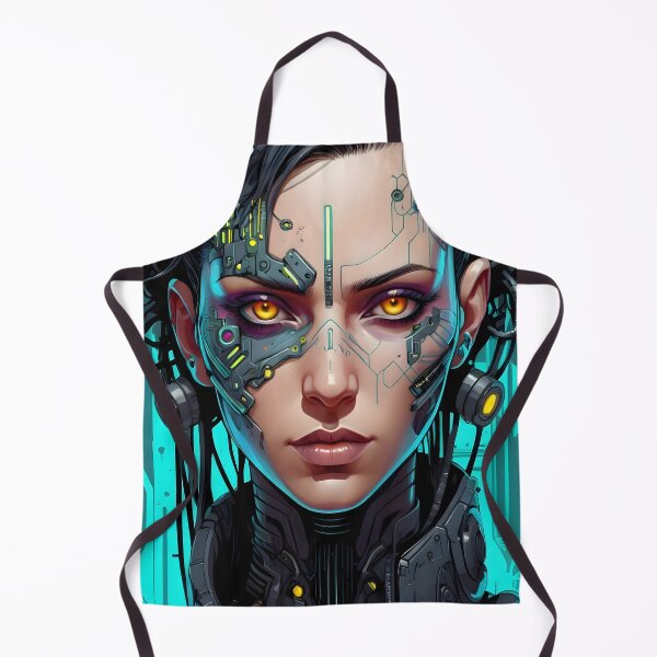 Item preview, Cyberpunk Female Portrait (Spring Theme) designed and sold by papi1998.