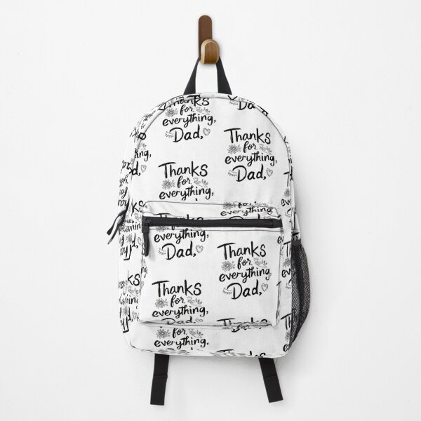 Item preview, Thanks for Everything, Dad - Heartfelt Father's Day Typography Art designed and sold by HahaHandlesHub.