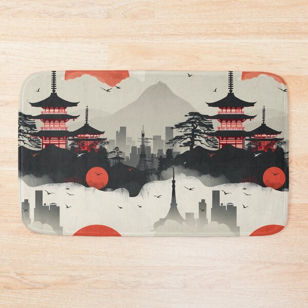 Item preview, Serene Japanese Scene designed and sold by GalacticLabs.
