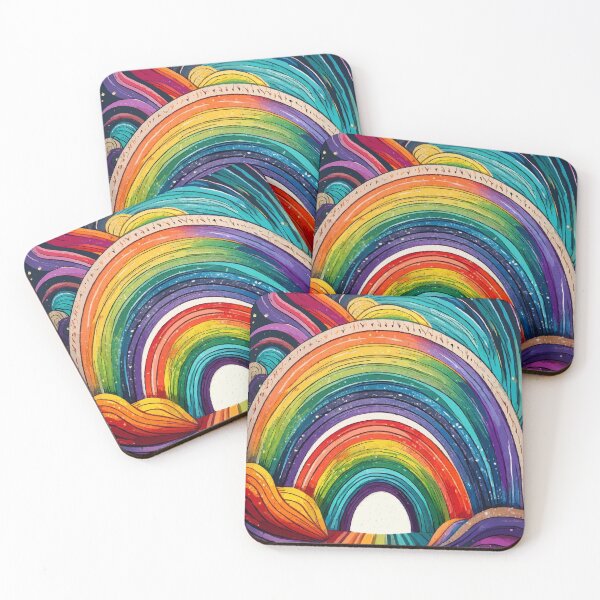 Item preview, Spectrum Dreams: Abstract Rainbow Art designed and sold by bb-15artstudio.