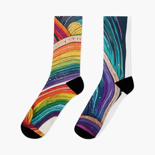 Item preview, Spectrum Dreams: Abstract Rainbow Art designed and sold by bb-15artstudio.