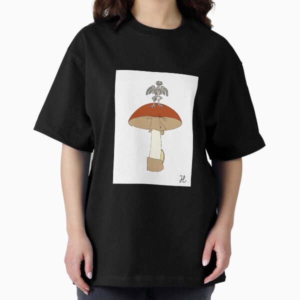 Death cap kritters bird  Oversized T-Shirt