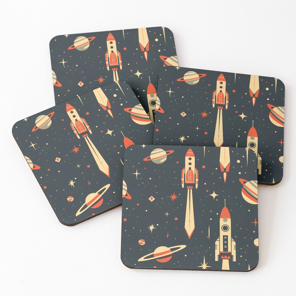 Item preview, Coasters (Set of 4) designed and sold by GalacticLabs.