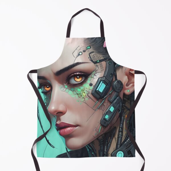 Item preview, Cyberpunk Female Portrait (Spring Theme) designed and sold by papi1998.