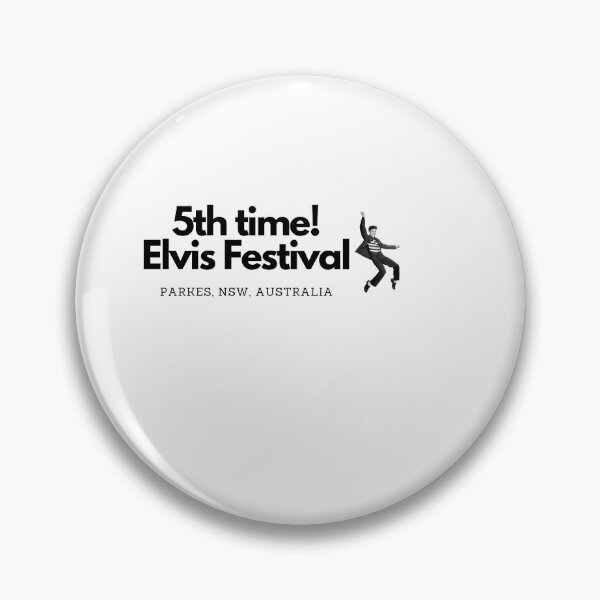Item preview, 5th time at Elvis Festival Parkes NSW designed and sold by Mirth and Magic.