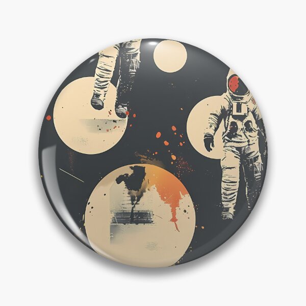 Item preview, Minimalist Astronauts designed and sold by GalacticLabs.