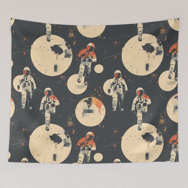 Item preview, Minimalist Astronauts designed and sold by GalacticLabs.