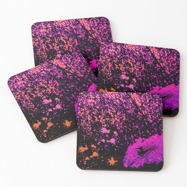Item preview, Pink Black Purple Orange designed and sold by Swooncake Press.