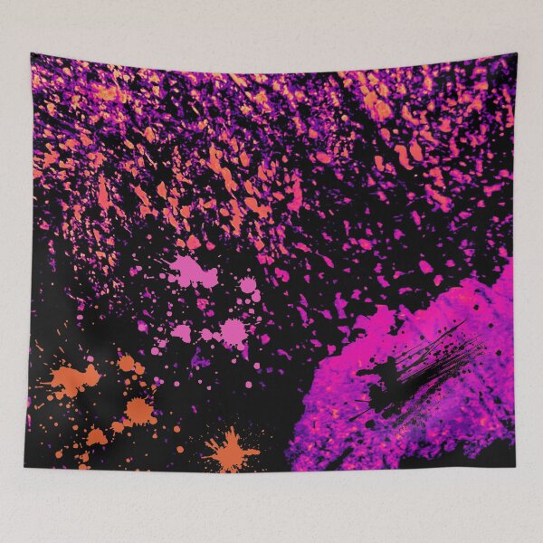 Item preview, Pink Black Purple Orange designed and sold by Swooncake Press.