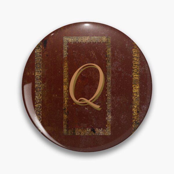 Item preview, Classic Gilded Leather Book Cover Design Letter Q designed and sold by JoolyA.