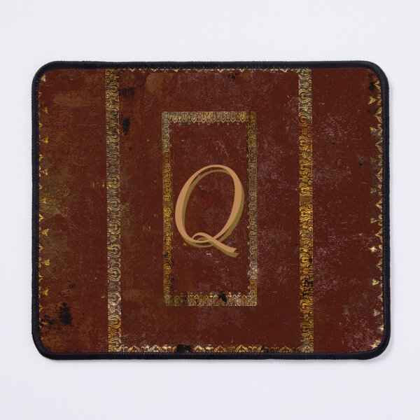 Item preview, Classic Gilded Leather Book Cover Design Letter Q designed and sold by JoolyA.