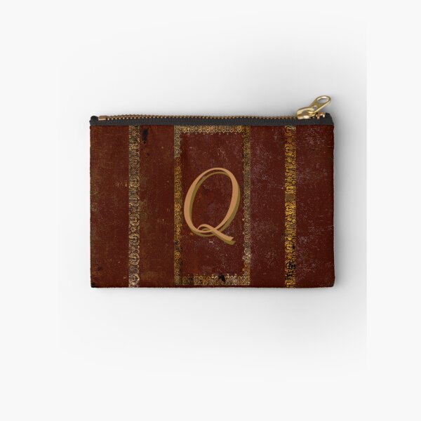 Item preview, Classic Gilded Leather Book Cover Design Letter Q designed and sold by JoolyA.