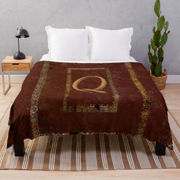 Item preview, Classic Gilded Leather Book Cover Design Letter Q designed and sold by JoolyA.