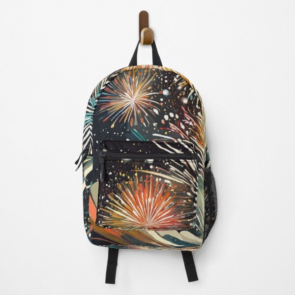 Item preview, Celestial Sparks: Abstract Fireworks Art designed and sold by bb-15artstudio.