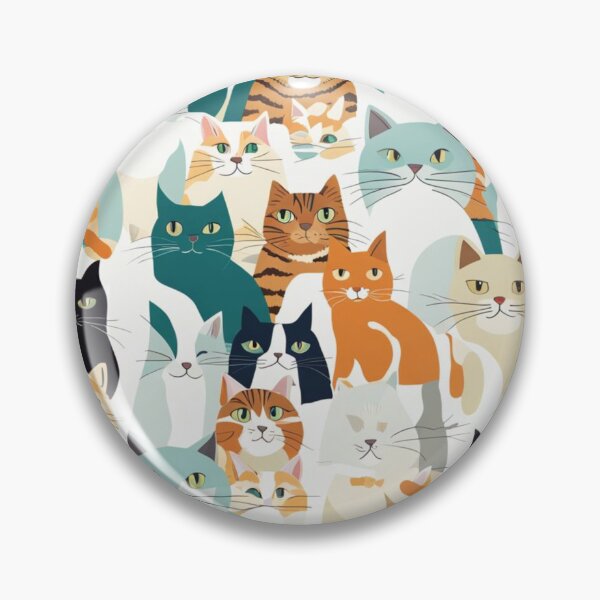 Item preview, Meow Magic: Enchanting Cats Seamless Pattern for Purr-fect Delight designed and sold by Cutiespattern.