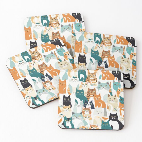 Item preview, Meow Magic: Enchanting Cats Seamless Pattern for Purr-fect Delight designed and sold by Cutiespattern.