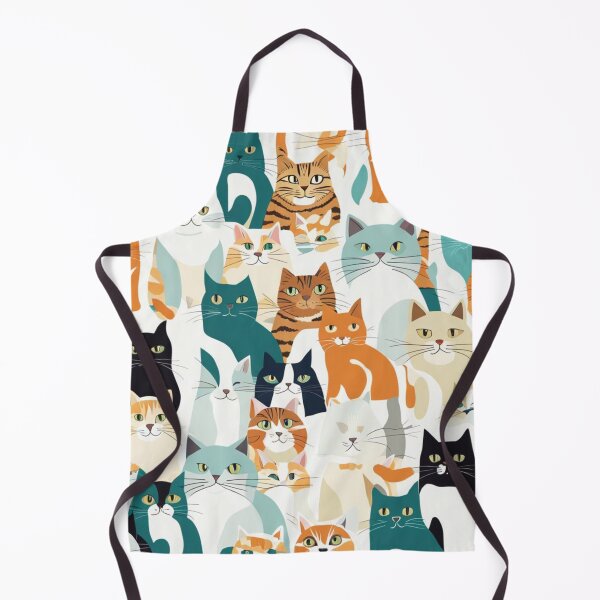 Item preview, Meow Magic: Enchanting Cats Seamless Pattern for Purr-fect Delight designed and sold by Cutiespattern.