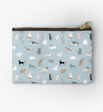 Cat Pattern Studio Pouch