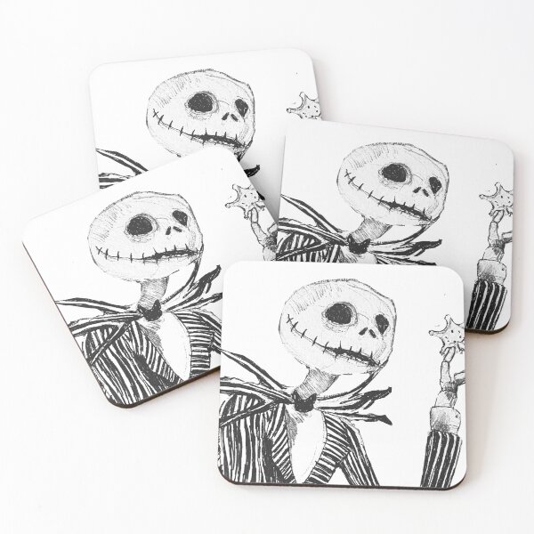 Item preview, Jack Skellington Inking designed and sold by Madison Orvis.