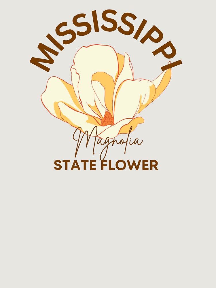 Thumbnail 6 von 6, Premium Oversized Pullover, Mississippi Magnolia State Flower Classic T-shirt designt und verkauft von ThinkNatural.