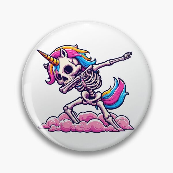 Item preview, Unicorn skull Dabbing designed and sold by Designowner.
