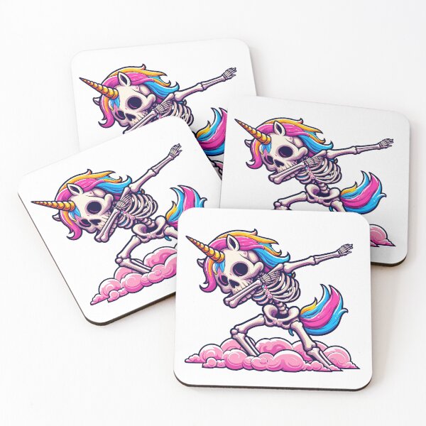 Item preview, Unicorn skull Dabbing designed and sold by Designowner.