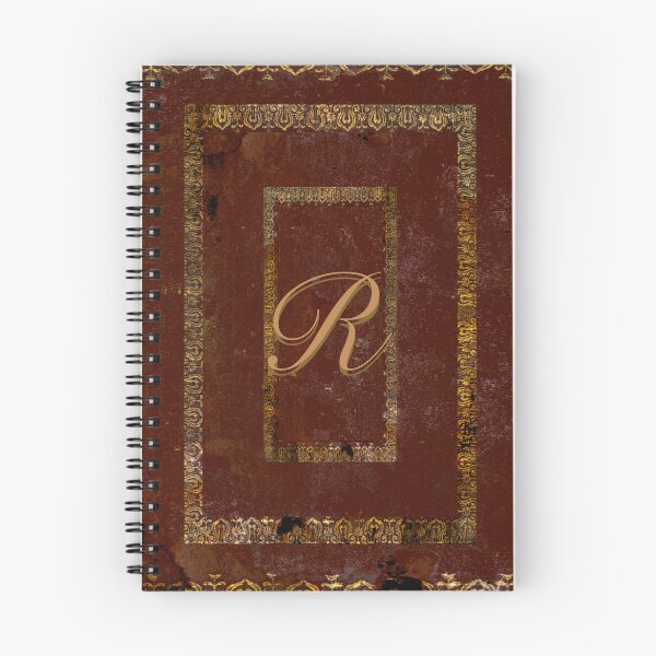 Item preview, Classic Gilded Leather Book Cover Design Letter R designed and sold by JoolyA.